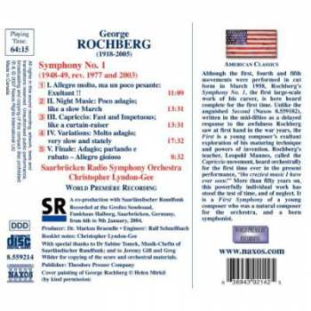 CD George Rochberg: Symphony No. 1