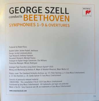 7CD/Box Set Ludwig van Beethoven: Symphonies 1-9 & Overtures (The Remastered Stereo Recordings)
