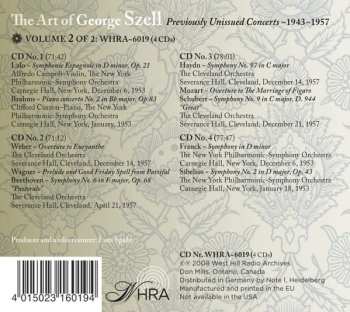 4CD/Box Set George Szell: The Art Of George Szell: Previously Unissued Concerts, 1943-1957. Vol. 1 of 2