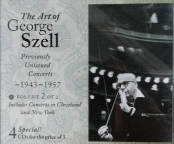 4CD/Box Set George Szell: The Art Of George Szell: Previously Unissued Concerts, 1943-1957. Vol. 1 of 2