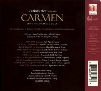 2CD Georges Bizet: Carmen (Complete Recording In German Language) DIGI