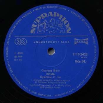 LP Georges Bizet: Roma