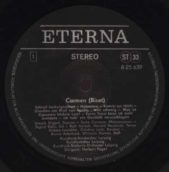 LP Georges Bizet: Carmen