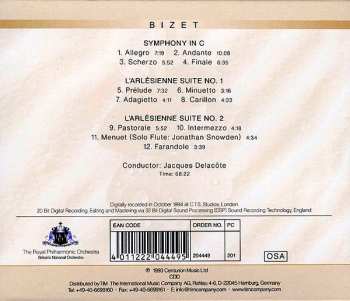 CD The Royal Philharmonic Orchestra: Symphony In C / L'Arlésienne Suites Nos. 1 And 2