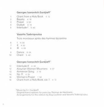 CD Anja Lechner: Chants, Hymns And Dances