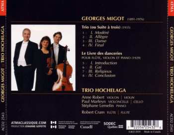 CD Trio Hochelaga: Suite A Trio - Livre Des Danceries