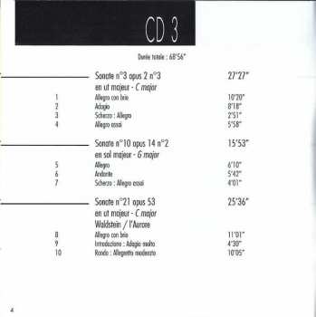 10CD/Box Set Ludwig van Beethoven: Integrale Des Sonates Pour Piano & Variations Diabelli = Complete Piano Sonatas & Diabelli Variations