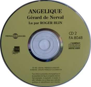 2CD Gérard de Nerval: Angélique