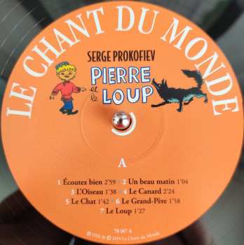 LP Sergei Prokofiev: Pierre Et Le Loup