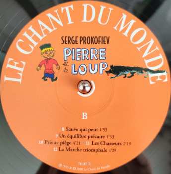LP Sergei Prokofiev: Pierre Et Le Loup