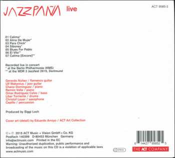 CD Chano Domínguez: Jazzpaña Live
