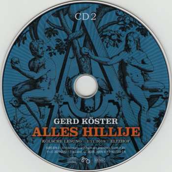 2CD Gerd Köster: Alles Hillije (Kölsche Lesung // 1.11.2019 // Eltzhof)