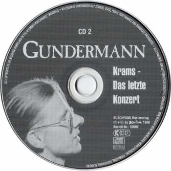 2CD Gerhard Gundermann: Krams - Das Letzte Konzert
