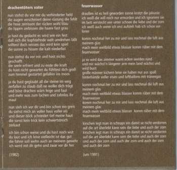 2CD Gerhard Gundermann: Torero...  Werkstücke III