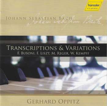 Album Johann Sebastian Bach: Transcriptions & Variations