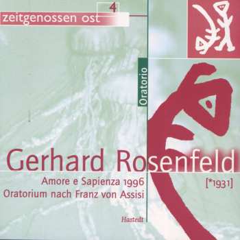 CD Gerhard Rosenfeld: Amore E Sapienza (1996)