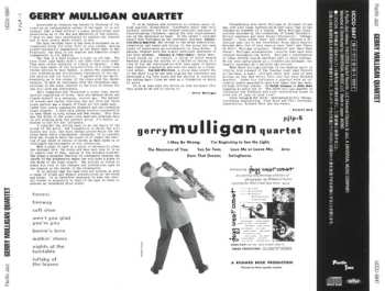 CD Gerry Mulligan Quartet: Gerry Mulligan Quartet