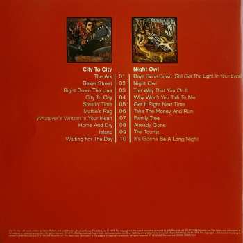2CD Gerry Rafferty: City To City / Night Owl