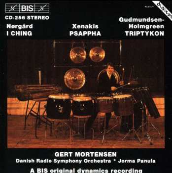Album Gert Mortensen: Nørgård: I Ching, Xenakis: Psappha, Carter: Pieces For Timpani