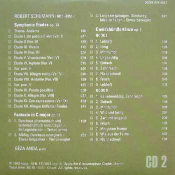 CD Géza Anda: Symphonische Etüden Op.13 - Fantasie C-Dur Op.17