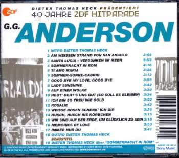 CD G.G. Anderson: 40 Jahre ZDF Hitparade