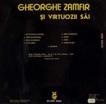 LP Gheorghe Zamfir: Zamfir Și Virtuozii Săi