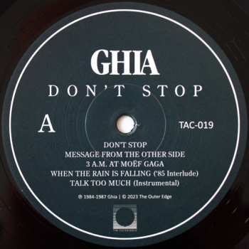 LP Ghia: Don't Stop LTD