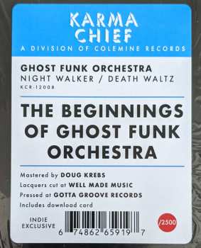 LP Ghost Funk Orchestra: Night Walker / Death Waltz CLR