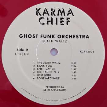 LP Ghost Funk Orchestra: Night Walker / Death Waltz CLR