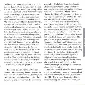 CD Johannes Kalitzke: The Orchestral Works 2: La Nascita Del Verbo, Quattro Pezzi (Su Una Nota Sola), Uaxuctum