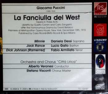 2CD Giacomo Puccini: La Fanciulla Del West