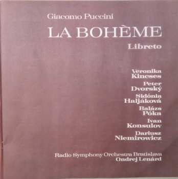 2LP/Box Set Giacomo Puccini: La Bohème (2xLP + BOX + BOOKLET)