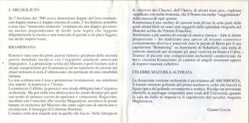 CD Gianni Coscia: L'Archiliuto