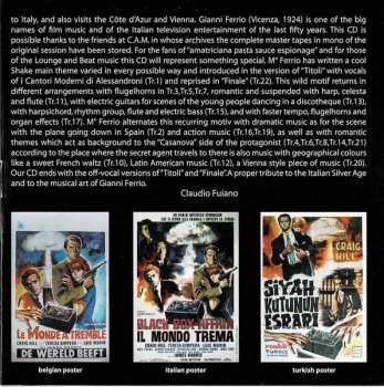 CD Gianni Ferrio: Black Box Affair - Il Mondo Trema (Original Motion Picture Soundtrack) LTD