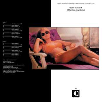LP Gianni Marchetti: Il Magnifico Tony Carrera (Colonna Sonora Originale) LTD