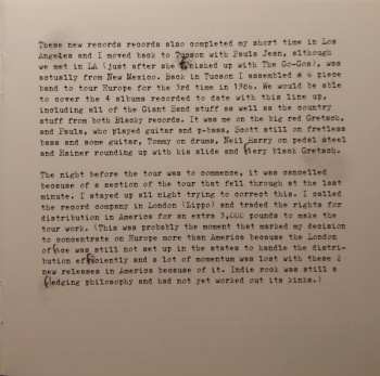 CD Giant Sand: Ballad Of A Thin Line Man