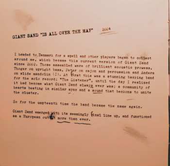 CD Giant Sand: Is All Over The Map