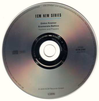 CD Gidon Kremer: Hymns And Prayers