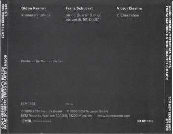CD Franz Schubert: String Quartet G Major