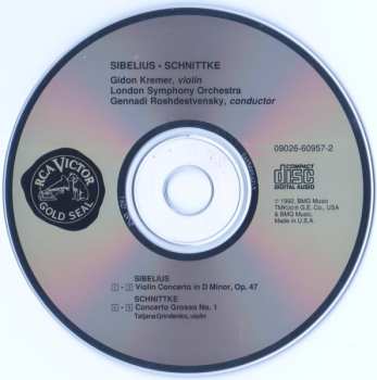 CD The London Symphony Orchestra: Violin Concerto = Violinkonzert • Concerto Grosso