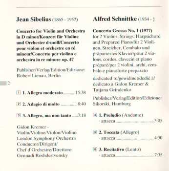 CD The London Symphony Orchestra: Violin Concerto = Violinkonzert • Concerto Grosso