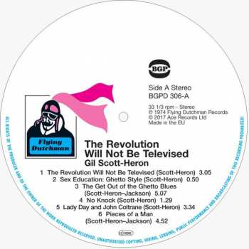 LP Gil Scott-Heron: The Revolution Will Not Be Televised