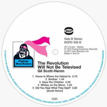 LP Gil Scott-Heron: The Revolution Will Not Be Televised