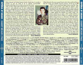 2CD Georges Prêtre: Opéra D'Aran, Un Opéra Signé Bécaud - 1962