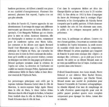 2CD Georges Prêtre: Opéra D'Aran, Un Opéra Signé Bécaud - 1962