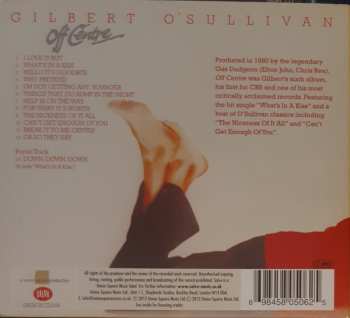 CD Gilbert O'Sullivan: Off Centre