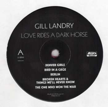 LP Gill Landry: Love Rides A Dark Horse CLR