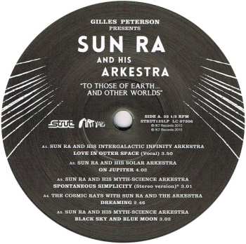 2LP/2CD The Sun Ra Arkestra: To Those Of Earth... And Other Worlds