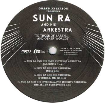 2LP/2CD The Sun Ra Arkestra: To Those Of Earth... And Other Worlds