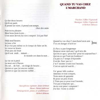 CD Gilles Vigneault: Le Chant Du Portageur